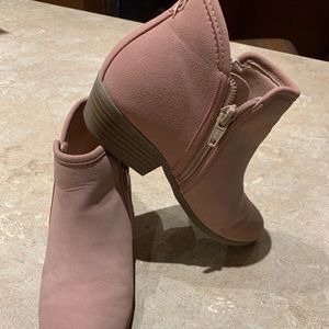 Girls shoetie, light mauve so 1